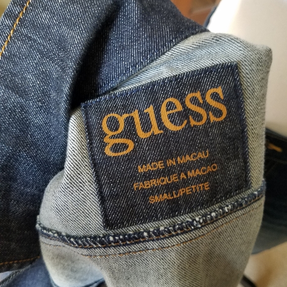 Guess Short Sleeve Jean Jacket from Italy - Picture 9 of 17